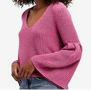 SOLD Free People Damsel Flare-sleeve Sweater